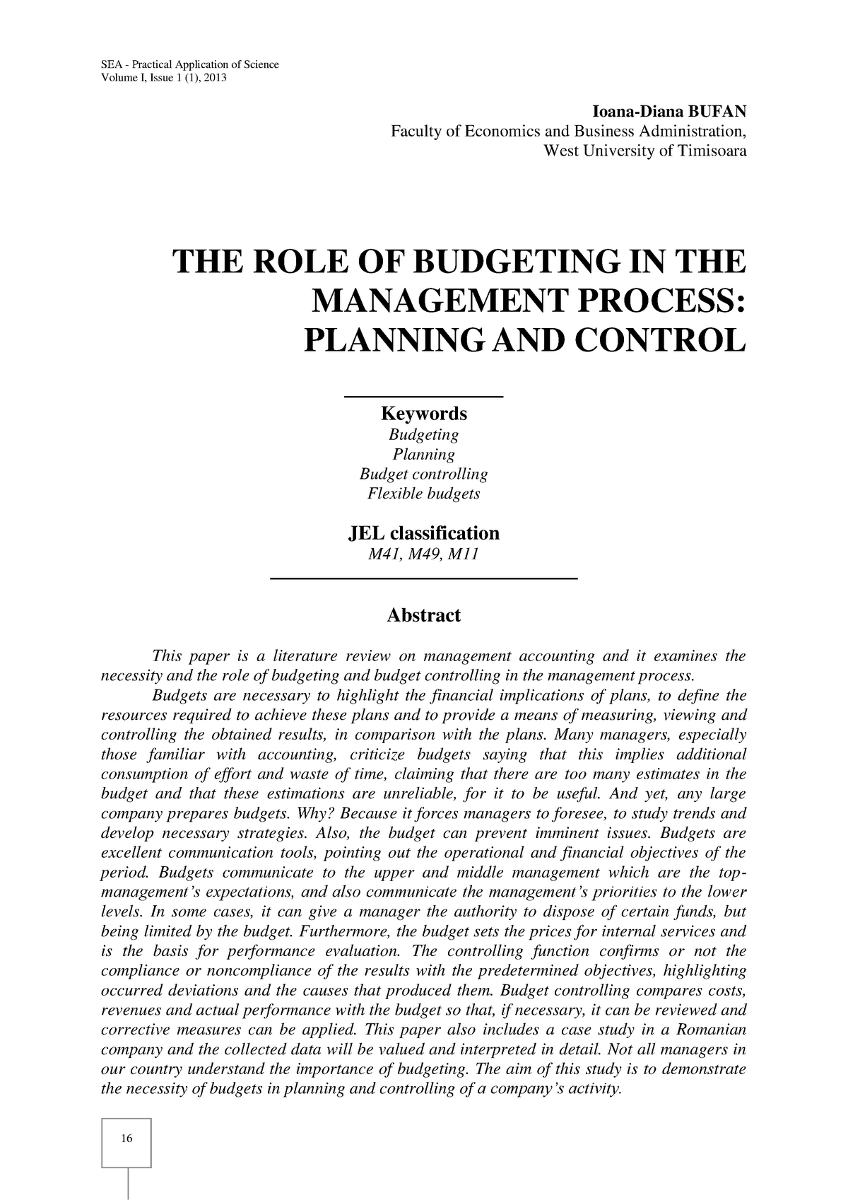 the-role-of-budgeting-in-the-management-process-planning-and-control