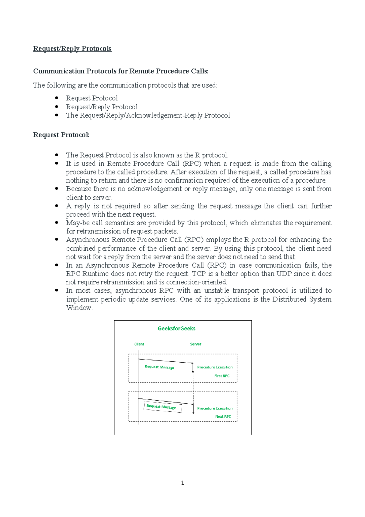 3. RRP - Cloud computing - Request/Reply Protocols Communication ...