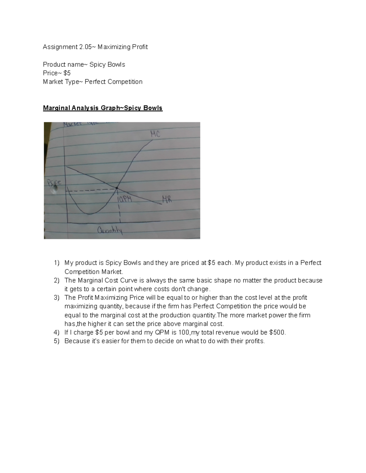 flvs economics 3.05 assignment