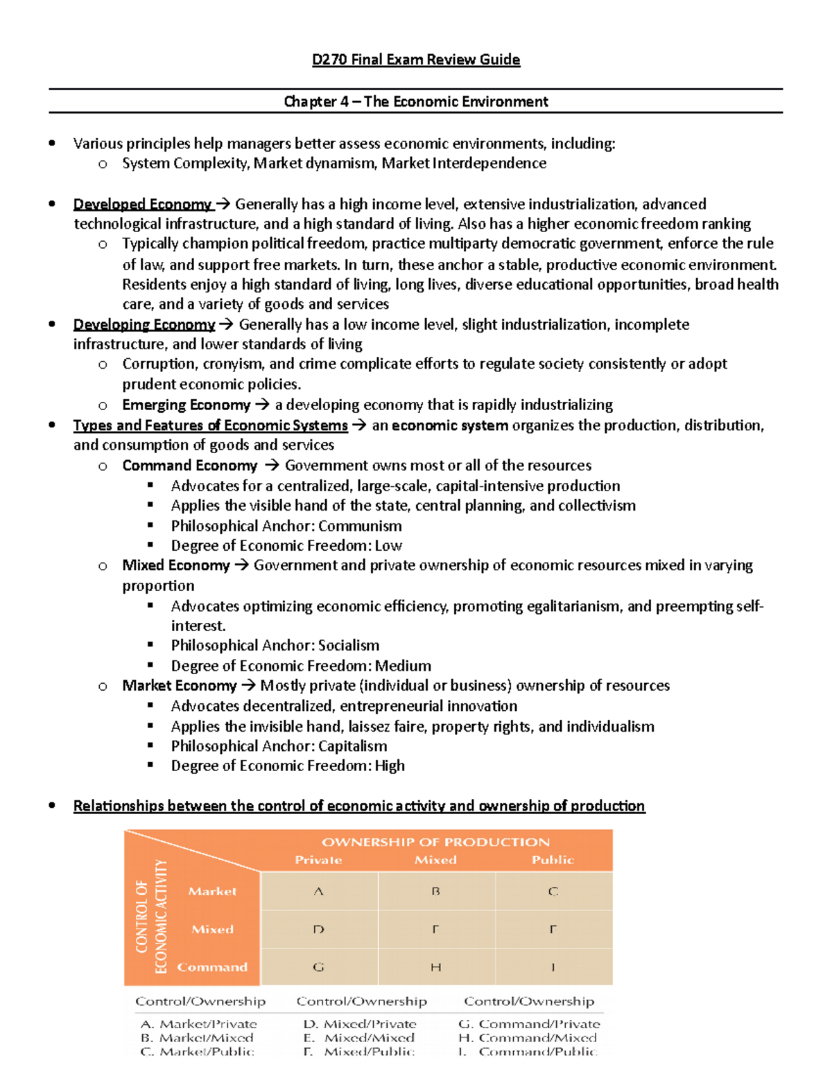 D270 Final Exam Review Guide - Also has a higher economic freedom Sns-Brigh10