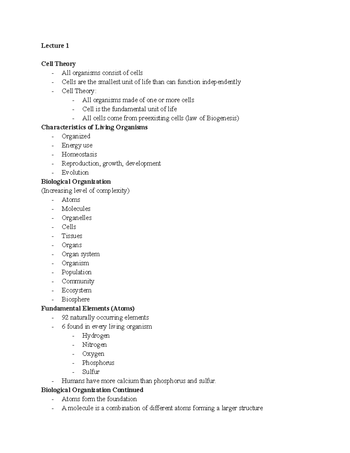 cell-theory-lecture-notes-1-lecture-1-cell-theory-all-organisms