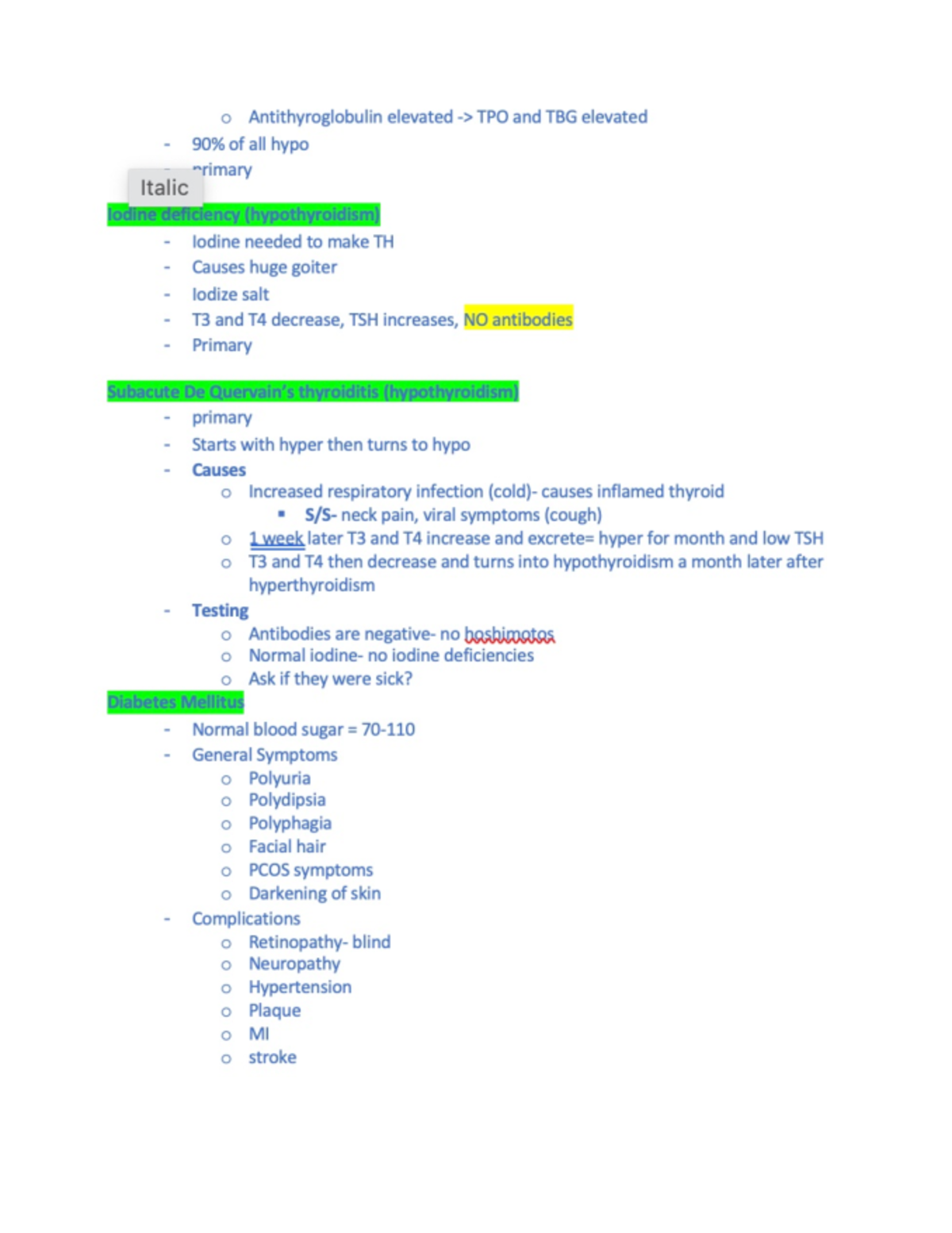 Pathophysiology Study Guide For Exam 3 part 13 - BIO-322 - Studocu