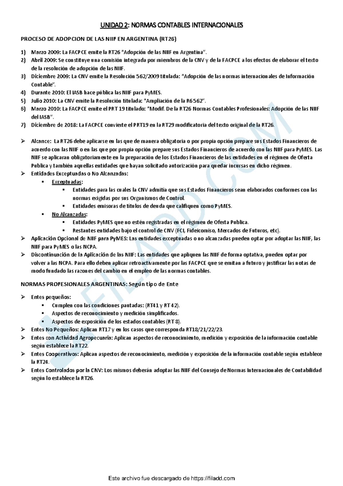 Unidad 2 - Normas Contables Internacionales - UNIDAD 2 : NORMAS ...