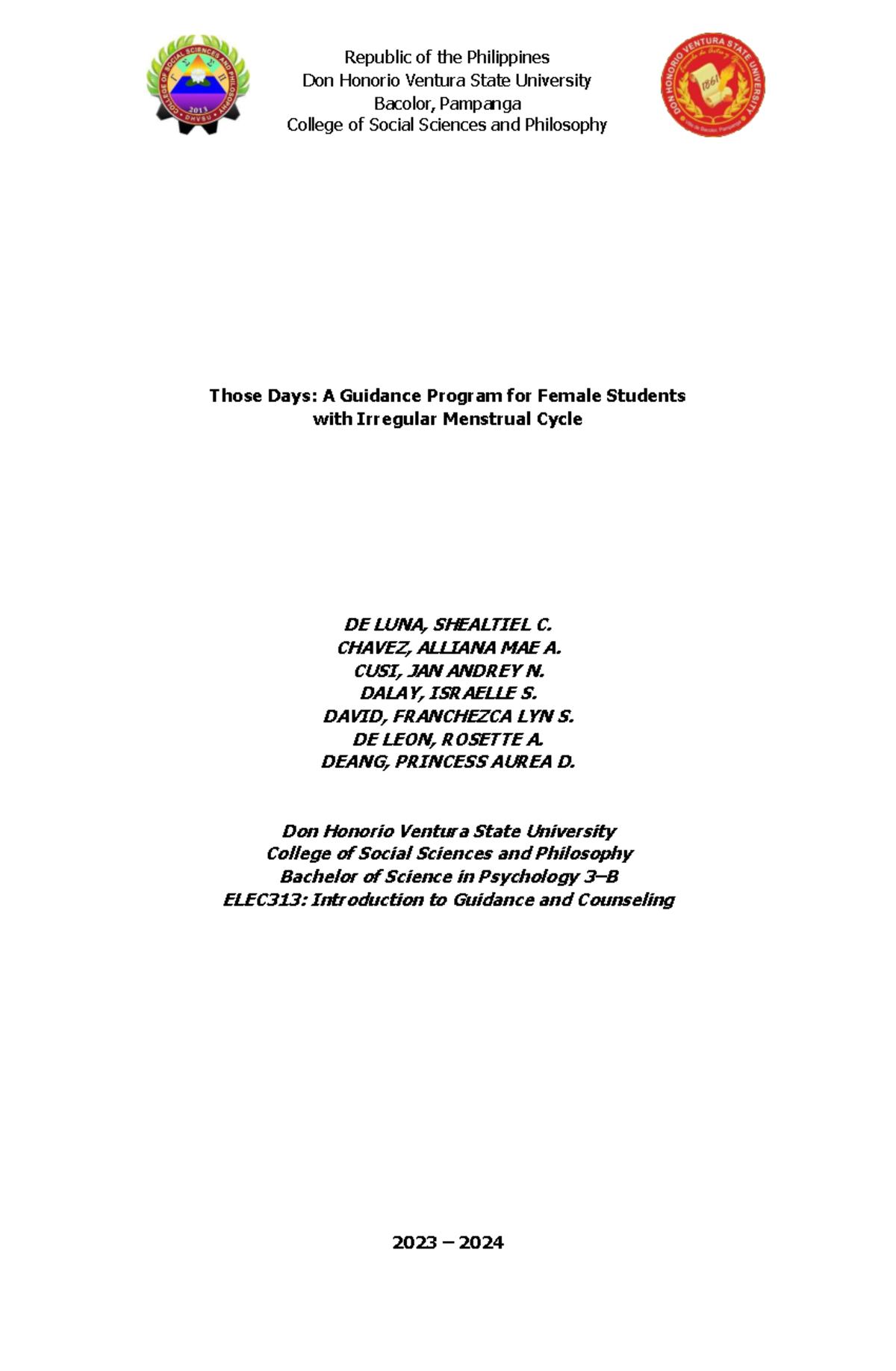 IGC-Final-Paper - A Guidance Program Proposal for Female Students with ...
