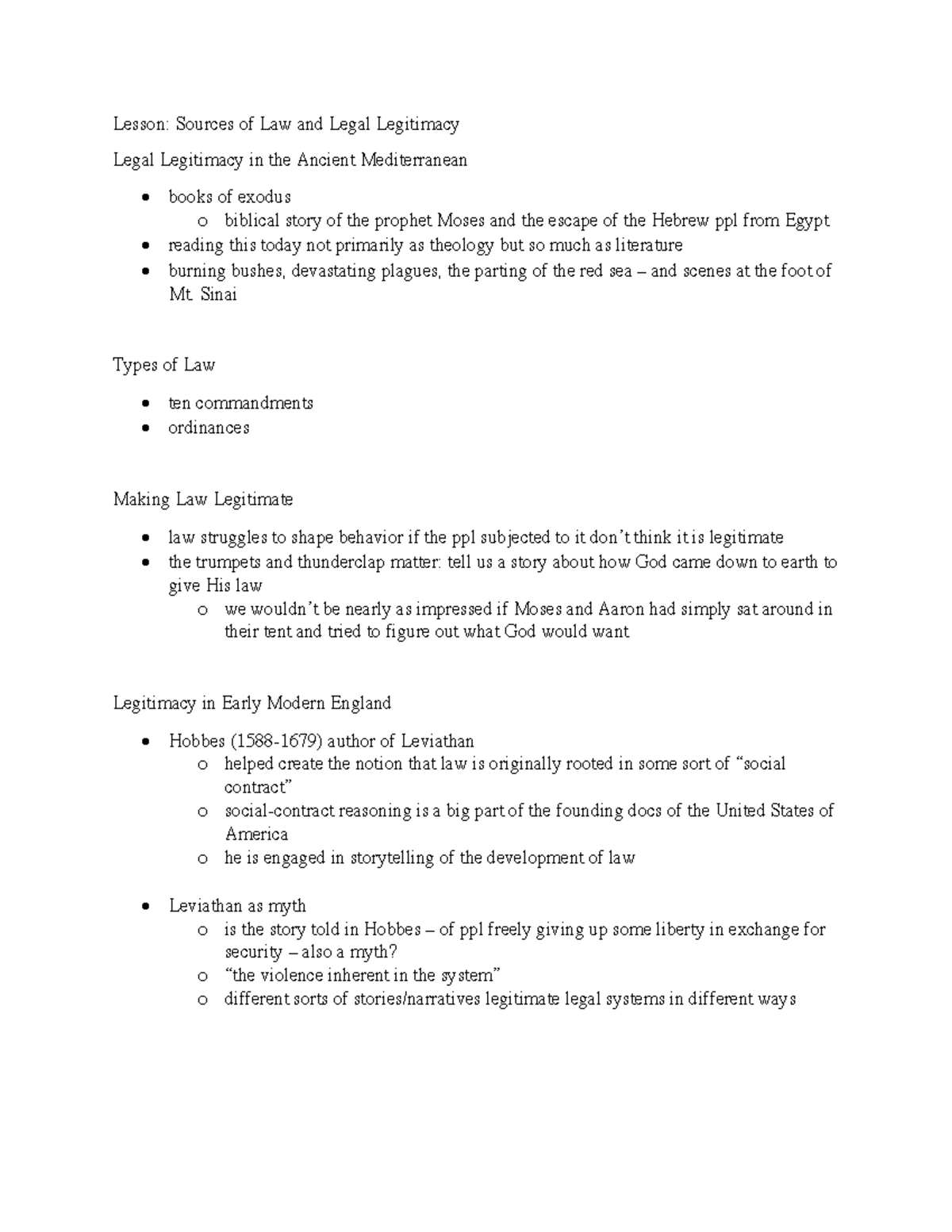 Sources of Law and Legal Legitimacy, and the US Legal System Lesson