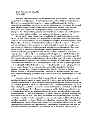 ASL Report Week 3 - ASL Study Group - Individual Reflection Report Week ...