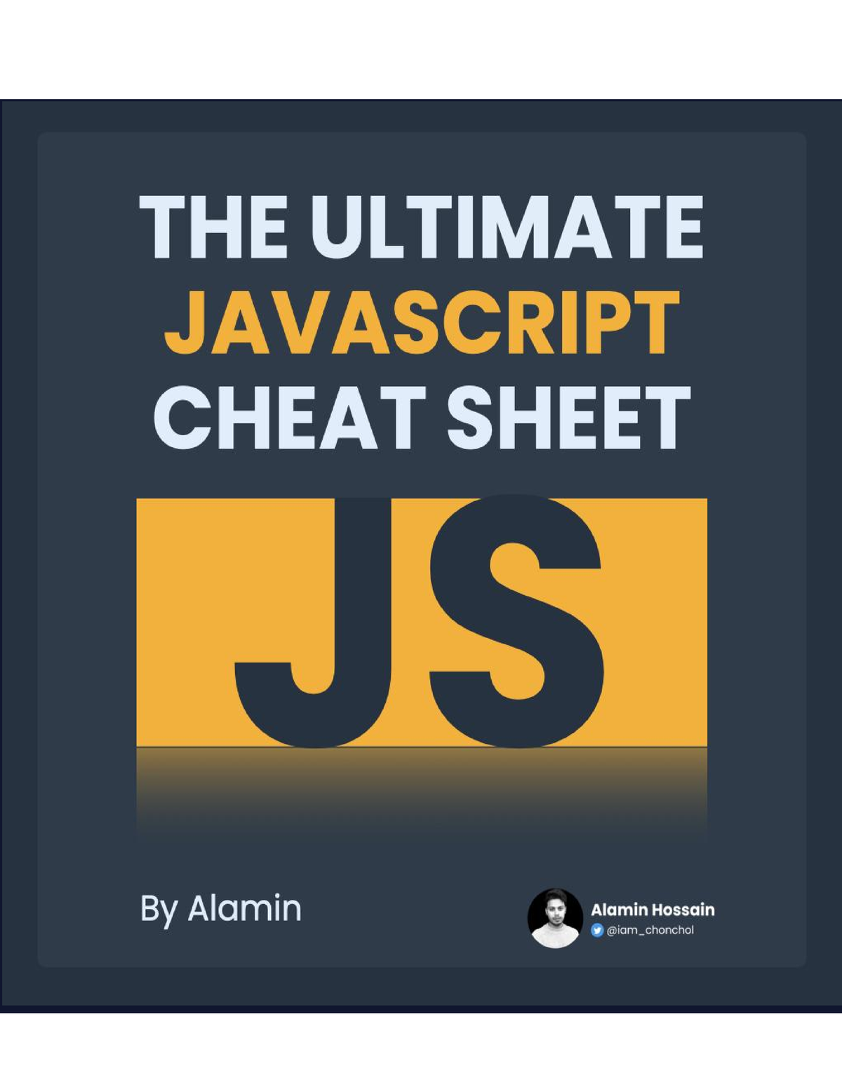 The Ultimate Javascript Cheat Sheet Data Science Studocu