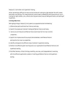 Stat mod1 - Meaning of Statistics and its Basic Components - Lesson 1 ...