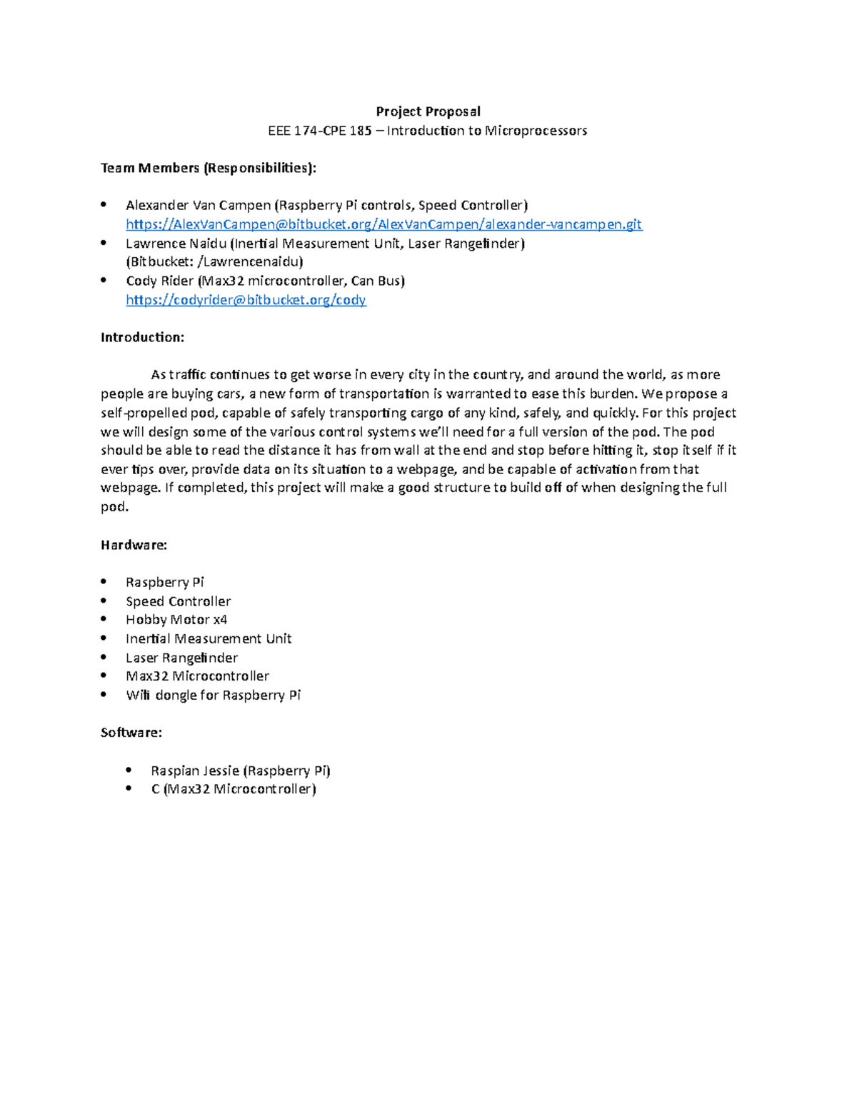 Final Project - 500 words answering essay questions - Project Proposal ...