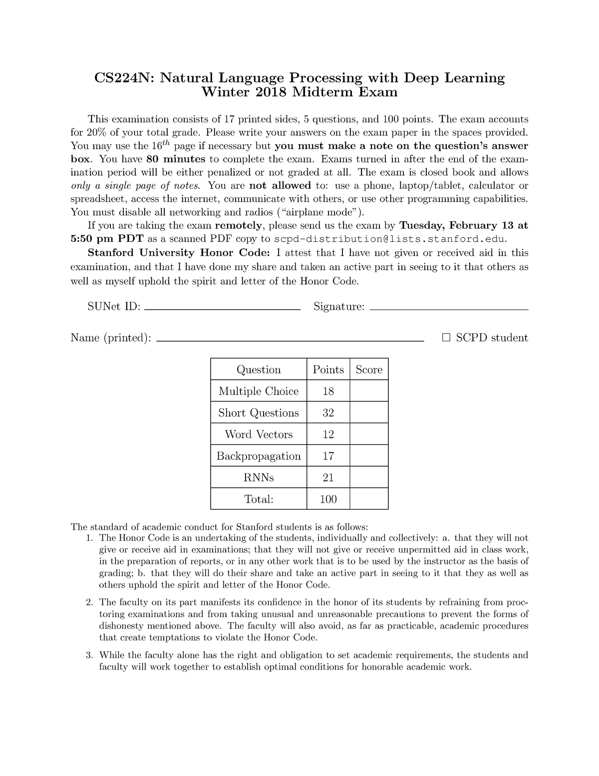 cs224n assignment 4 solutions