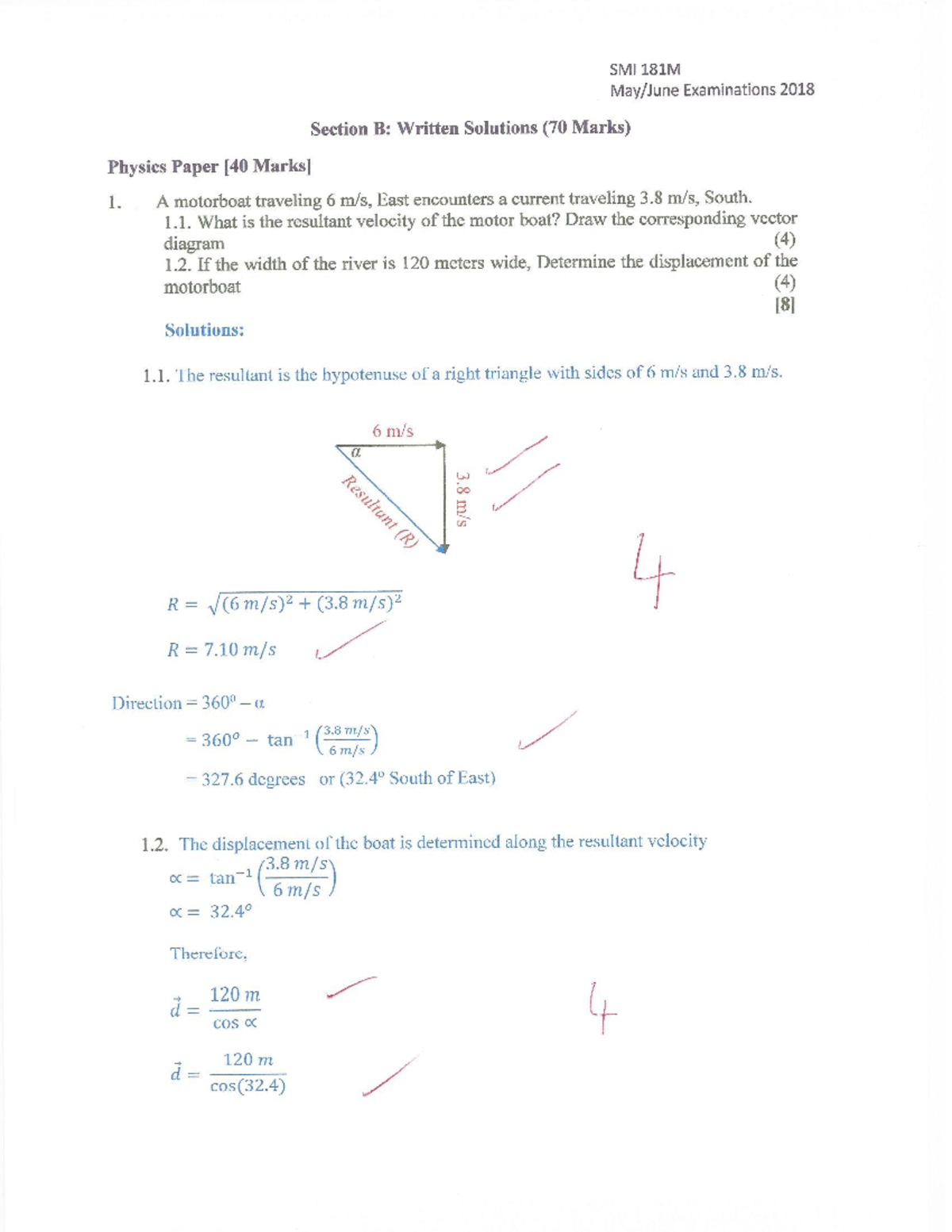 Exam June 2018, answers - SMI181Q - Studocu