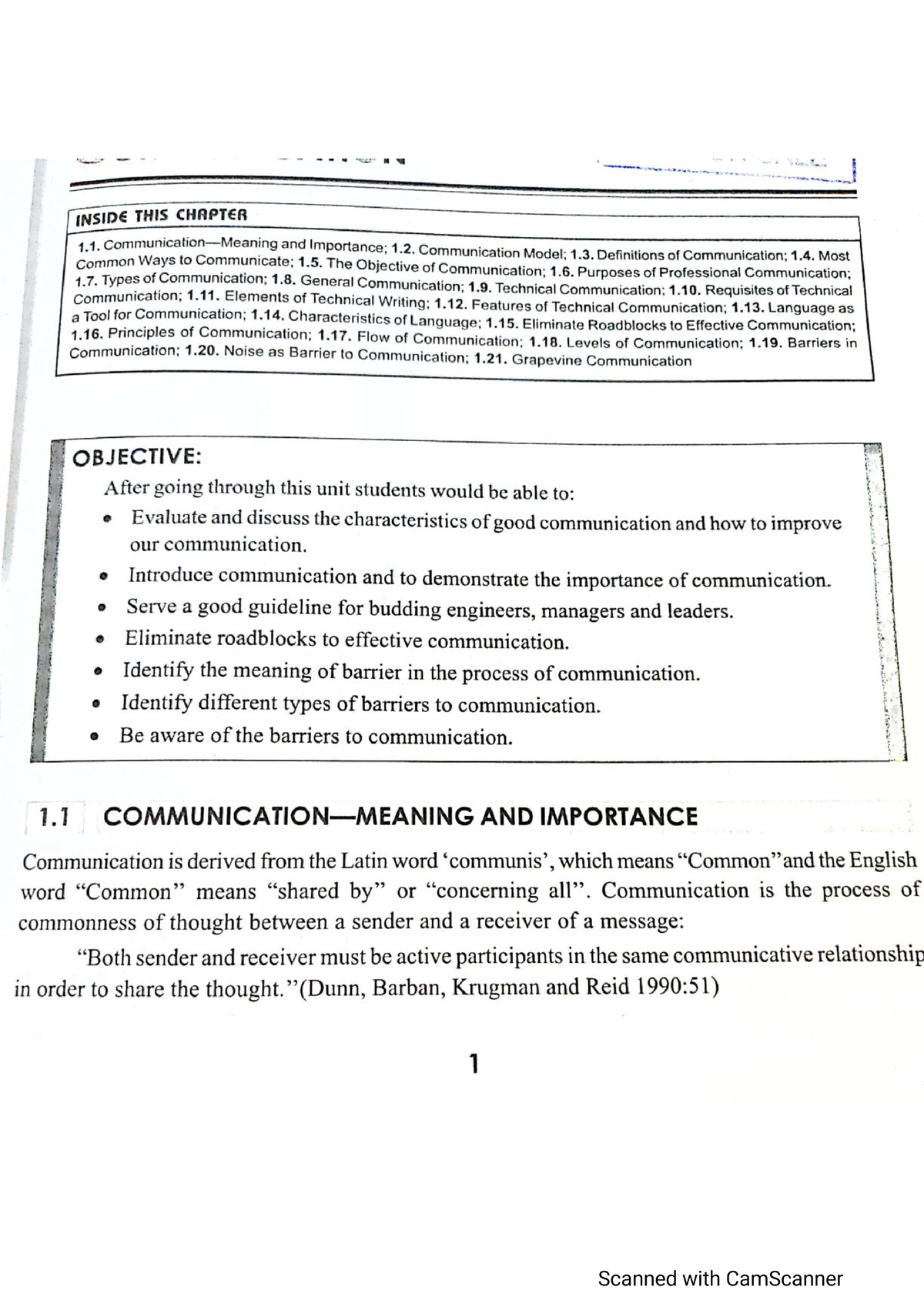 Unit I A - Class Notes - B.tech - Studocu