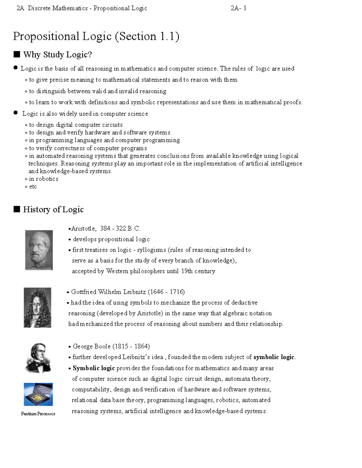 02A Propositional Logic 2020 lecture note - Propositional Logic ...