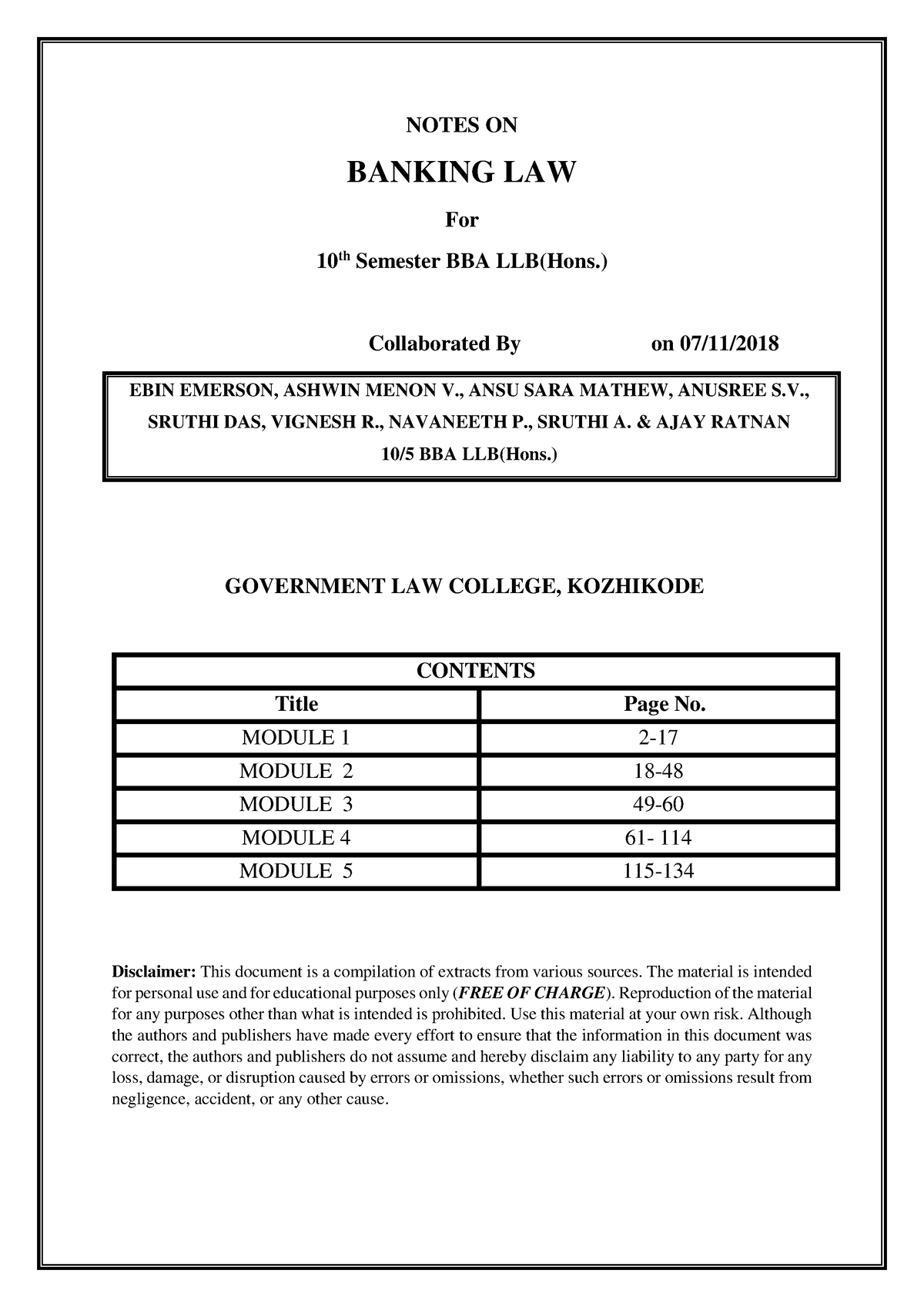 research paper on banking law