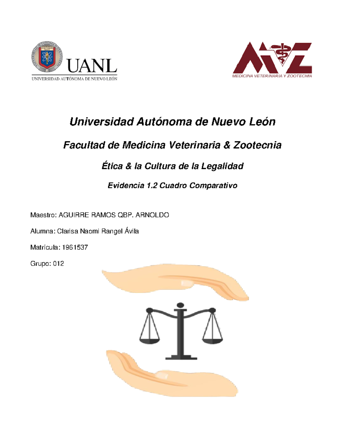 14 Evidencia 12 Cuadro Comparativo Universidad Autónoma De Nuevo León Facultad De Medicina 0847