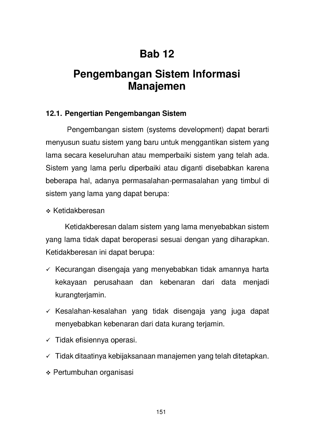 Sistem Informasi Manajemen Isbn 978-602-8313-24-0 Chamdan 164 - Bab 12 ...