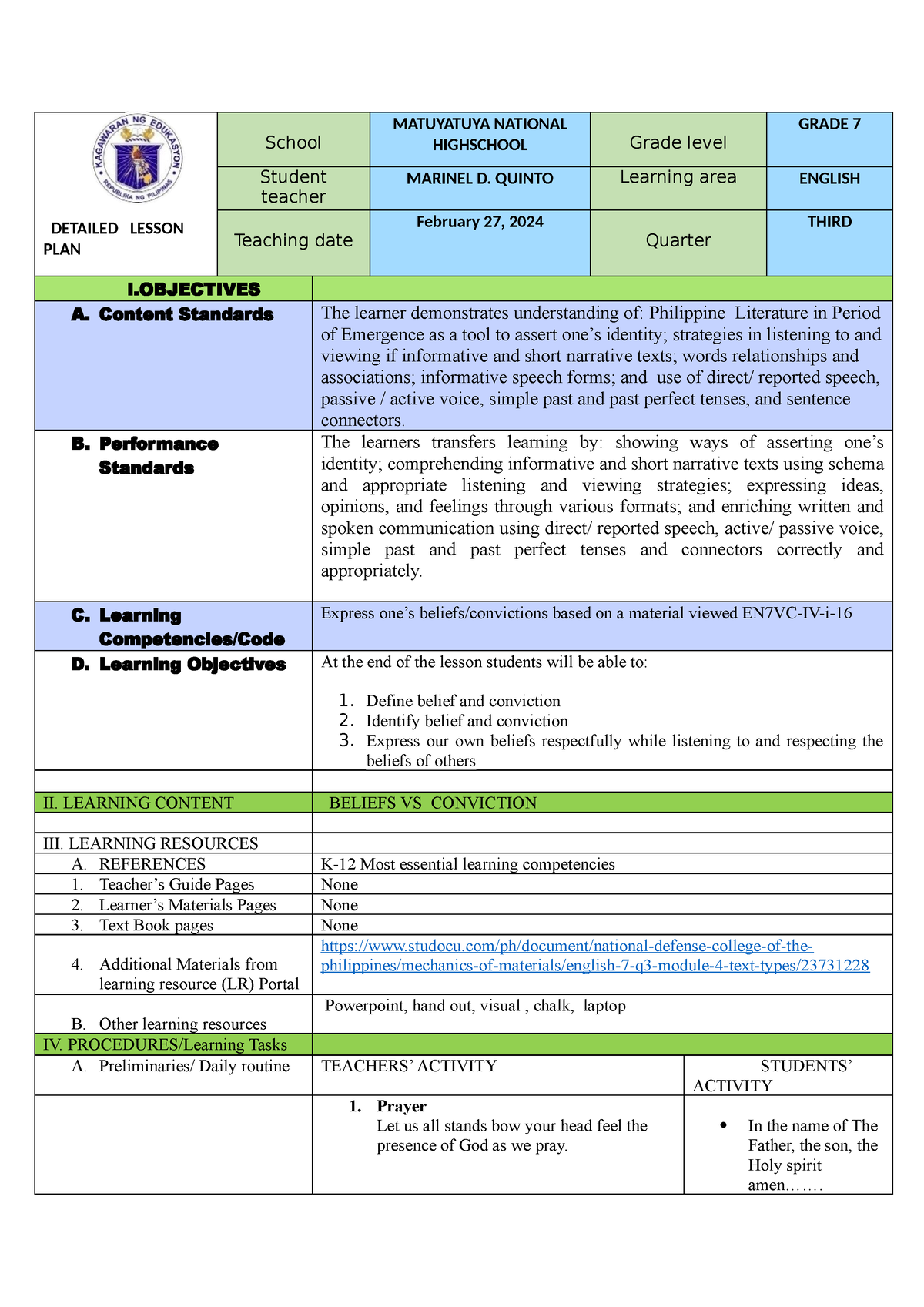 Detailed- Lesson-PLAN.docx-panf-ssc - DETAILED LESSON PLAN School ...