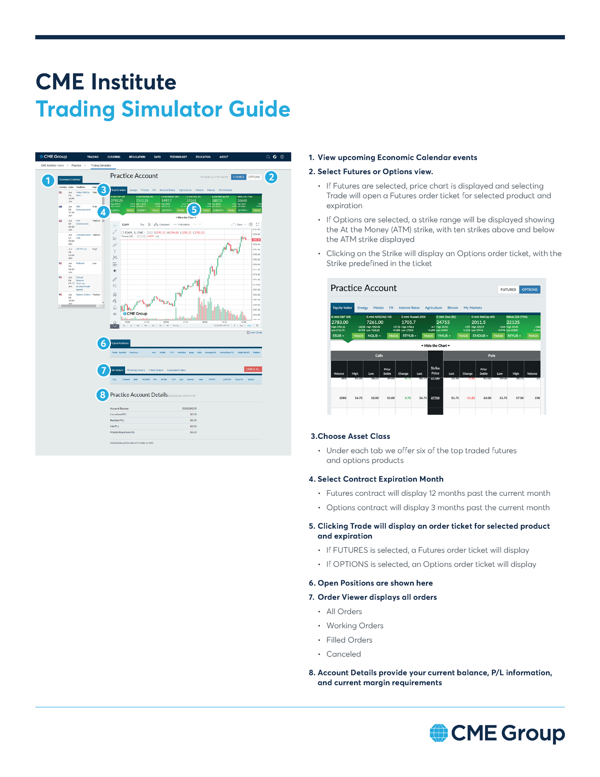 cme trade simulator