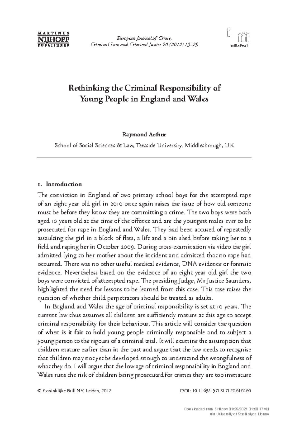 [15718174 - European Journal of Crime, Criminal Law and Criminal ...
