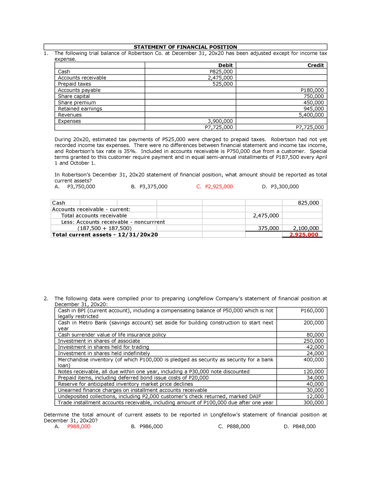 financial-statements-answers-fffffffffff-statement-of-financial