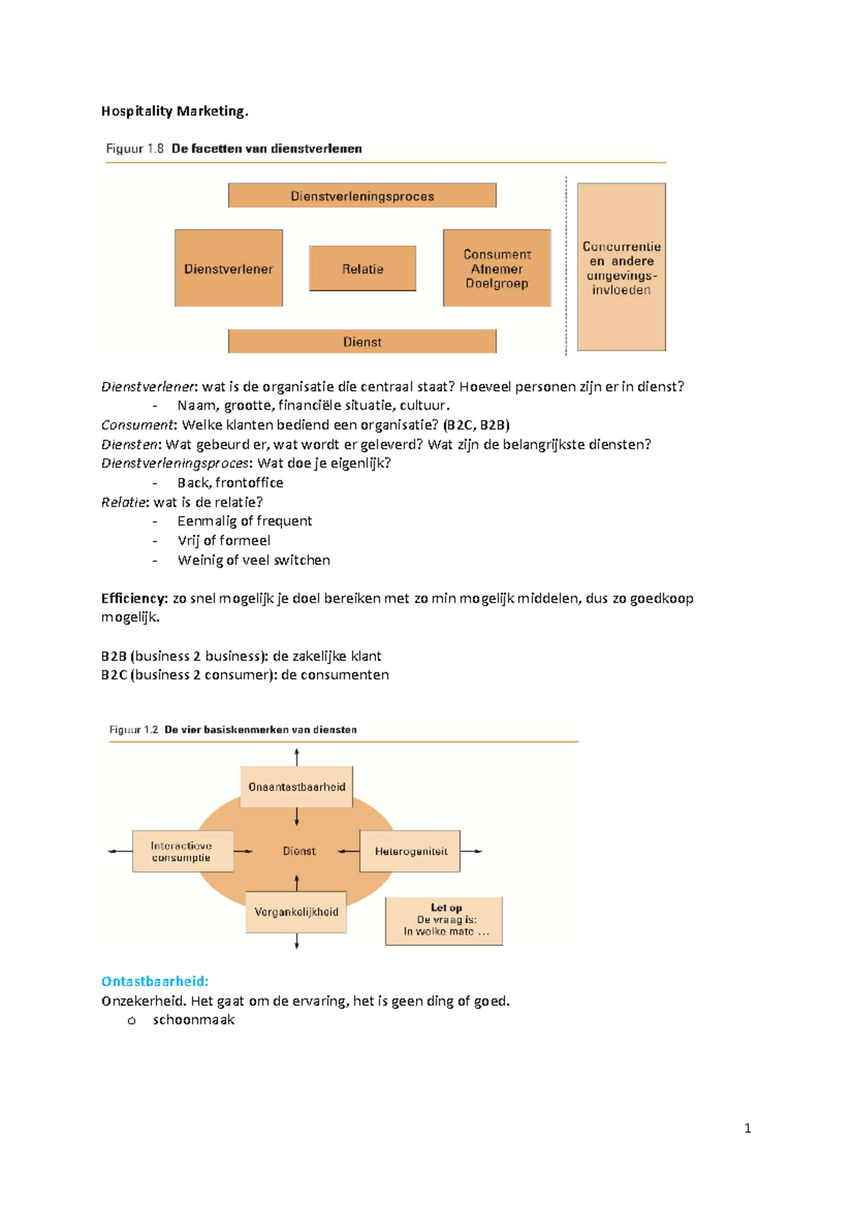 Samenvatting Diensten Marketing Management Wouter De Vries ...