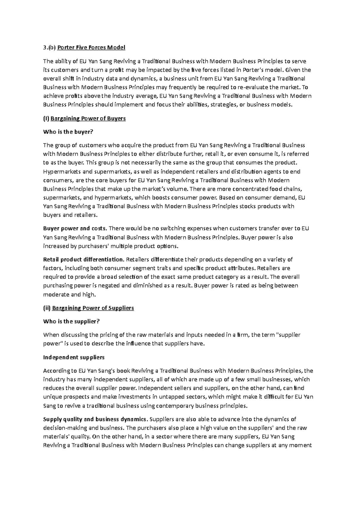 What are the Porter’s Five Forces of Model Performance Acquisition Corp ...