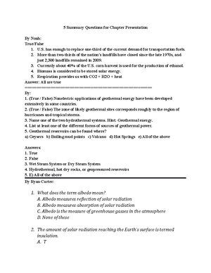 Chapter 1 summary - Lecture notes 1 - Assignment #1 nonlive class May ...