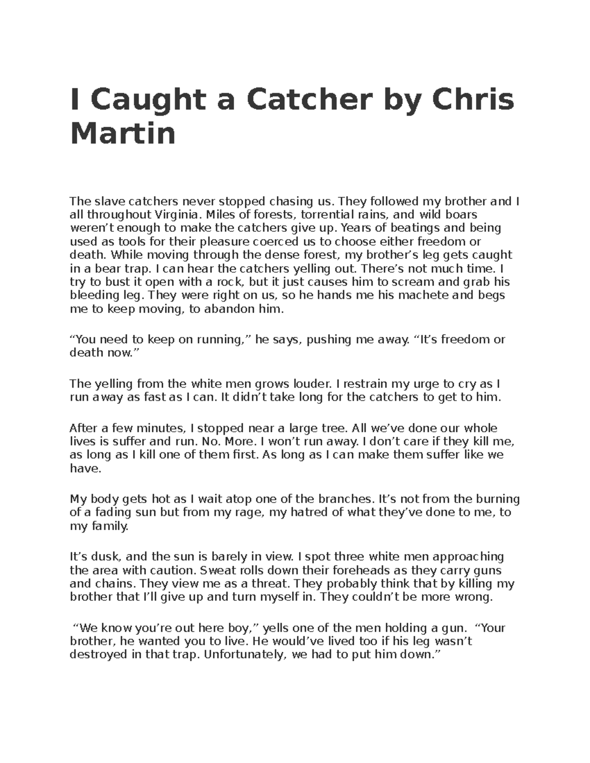 i-caught-a-catcher-by-chris-martin-i-caught-a-catcher-by-chris-martin