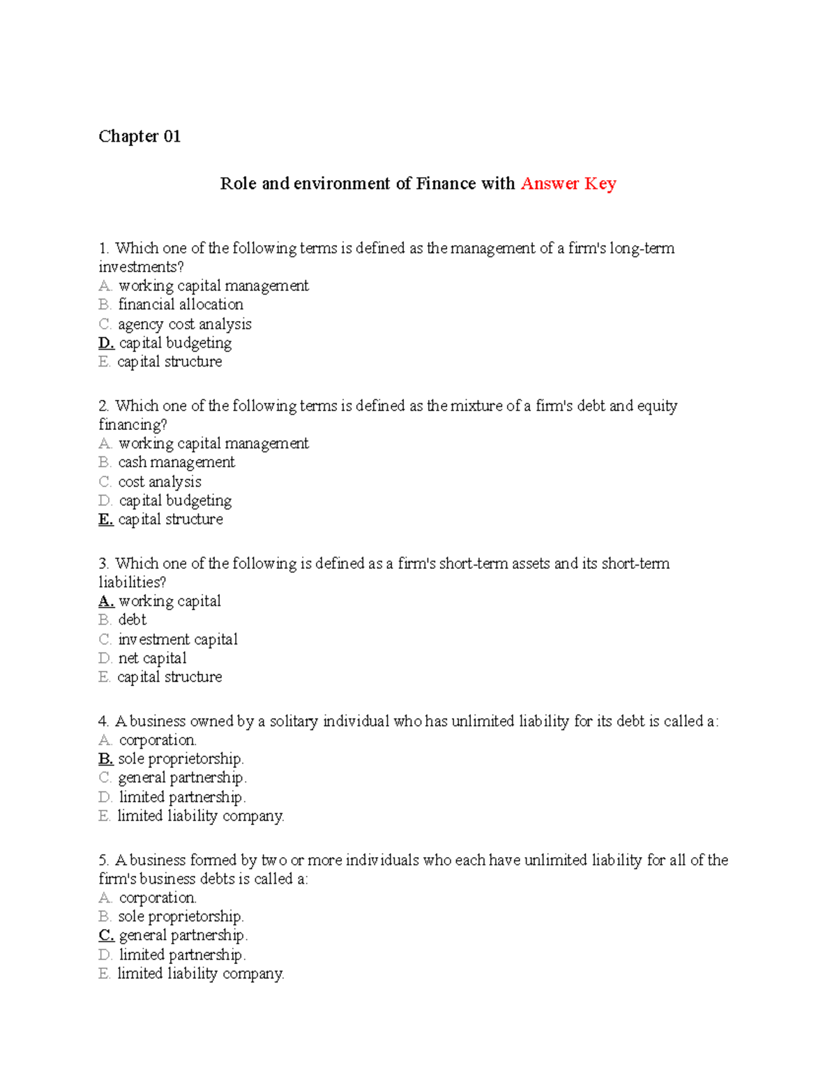 Parcial Chapter 15 5 May 2020 Questions And Answers Chapter 01 Role 
