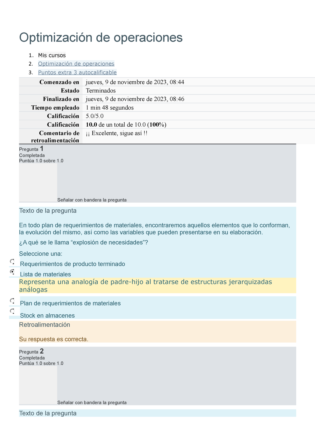 Optimización De Operaciones Examen Semana 3 - Optimización De ...