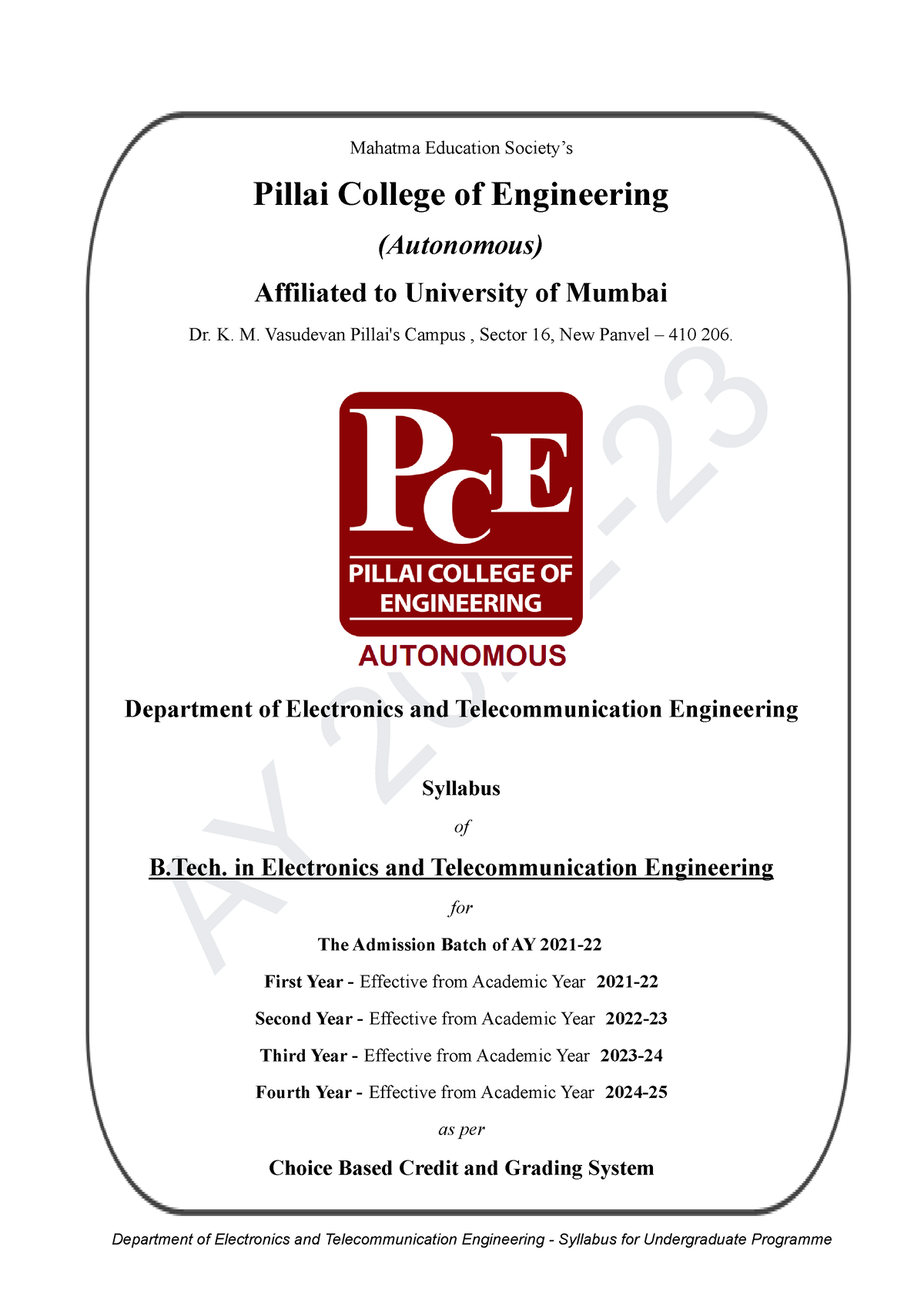 Syllabus-B.-Tech-in-Electronics-and-Telecommunication-Engg - AY 2022 ...