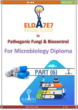 Part 1 Pathogenic Fungi & Biocontrol - Biological Control Of Plant ...