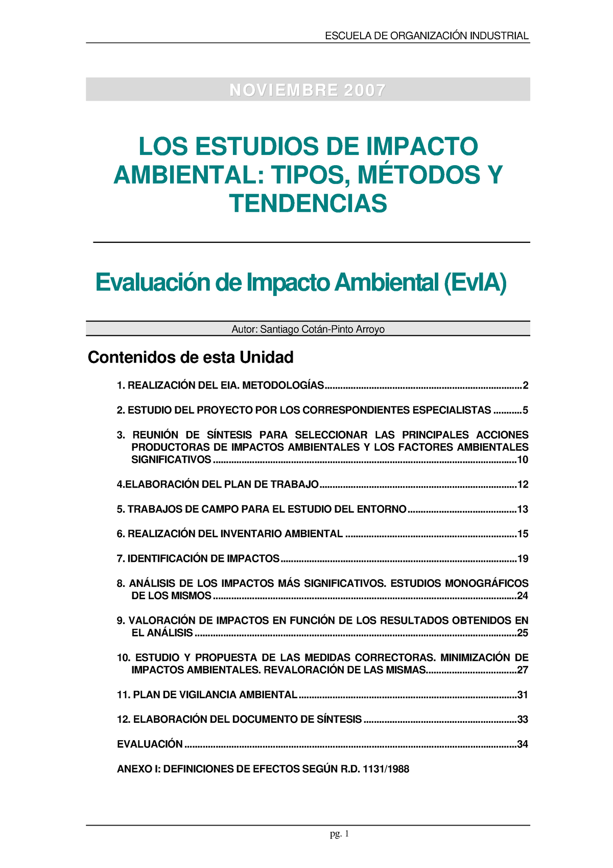 Componente 48111 - Ambiental - N N OOVV II EEMM BBRREE 22 00 00 LOS ...