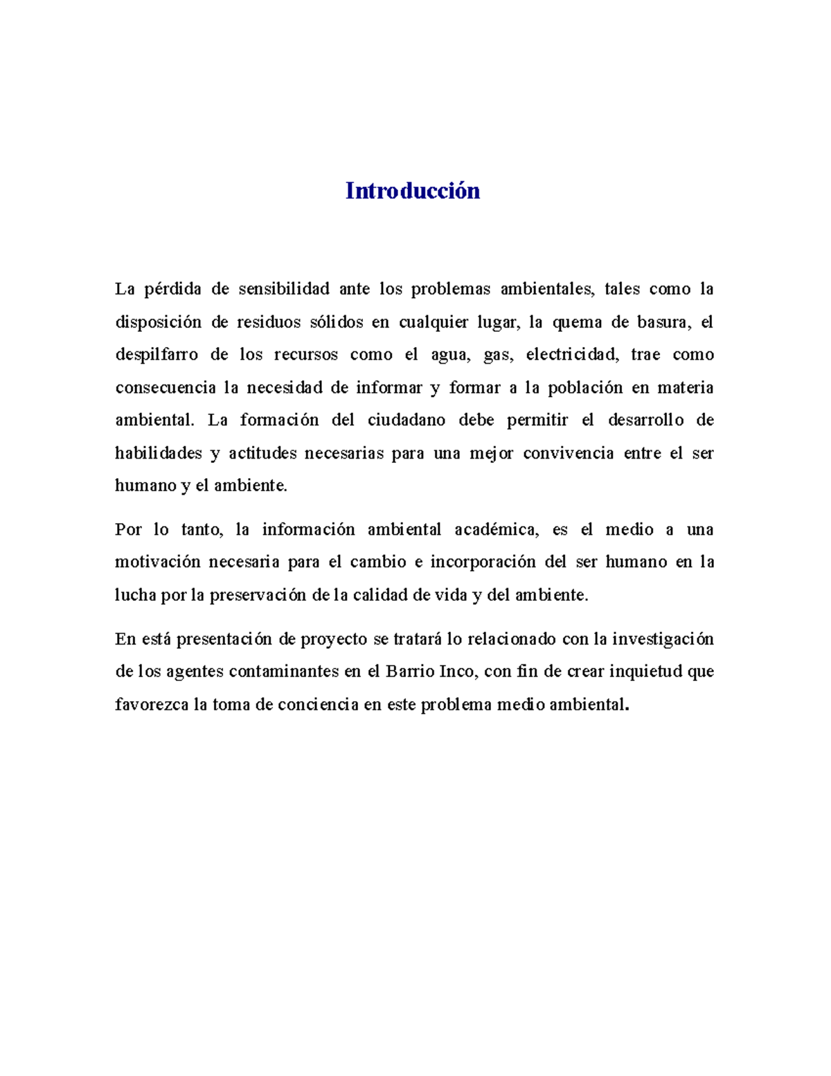 Mod Soc Proceso De Investigaci N Introducci N La P Rdida De Sensibilidad Ante Los Problemas