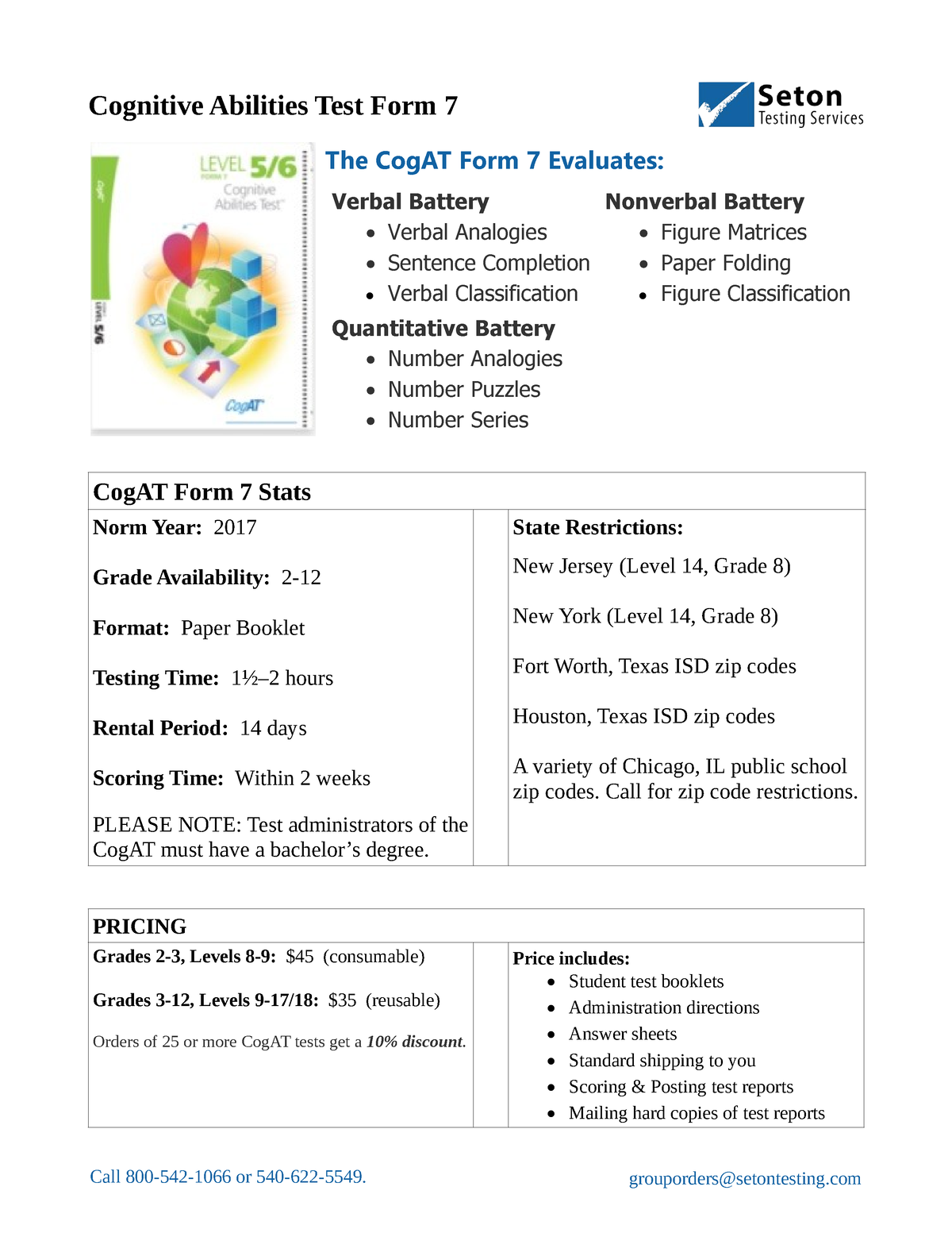 school-info-file-cog-at-test-cognitive-abilities-test-form-7-the