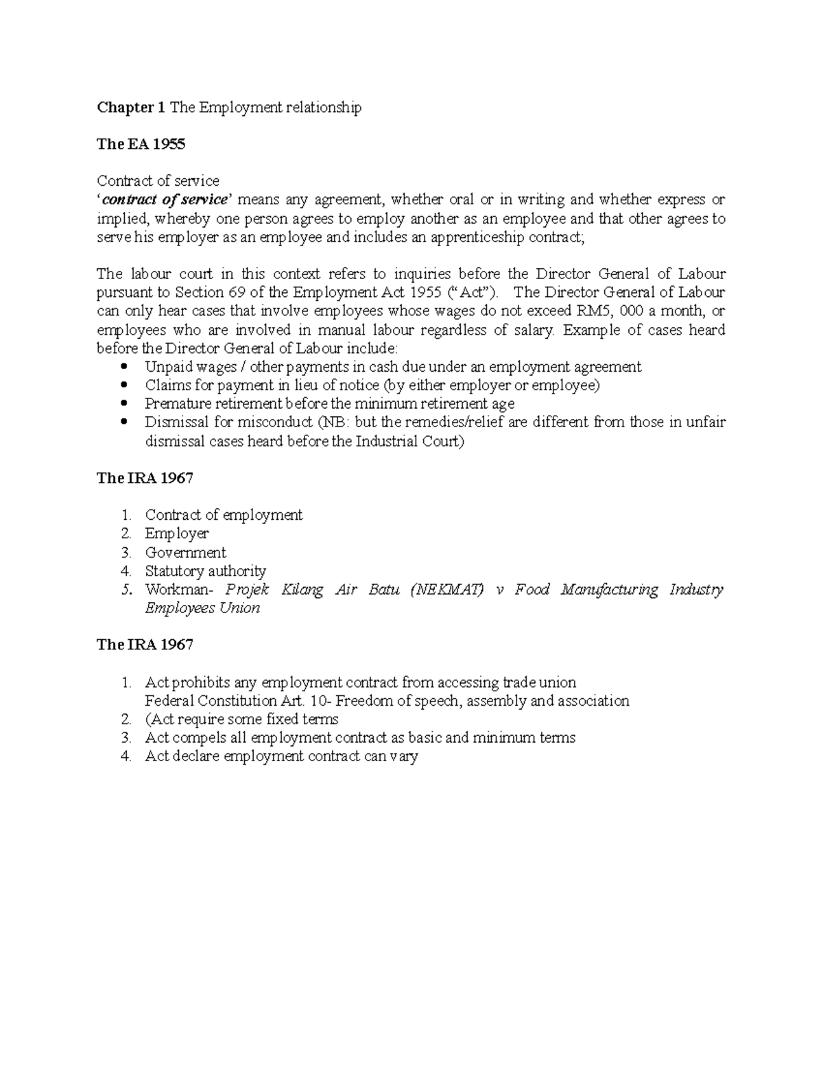 Notes IRL Final Summary for the whole of IRL topics