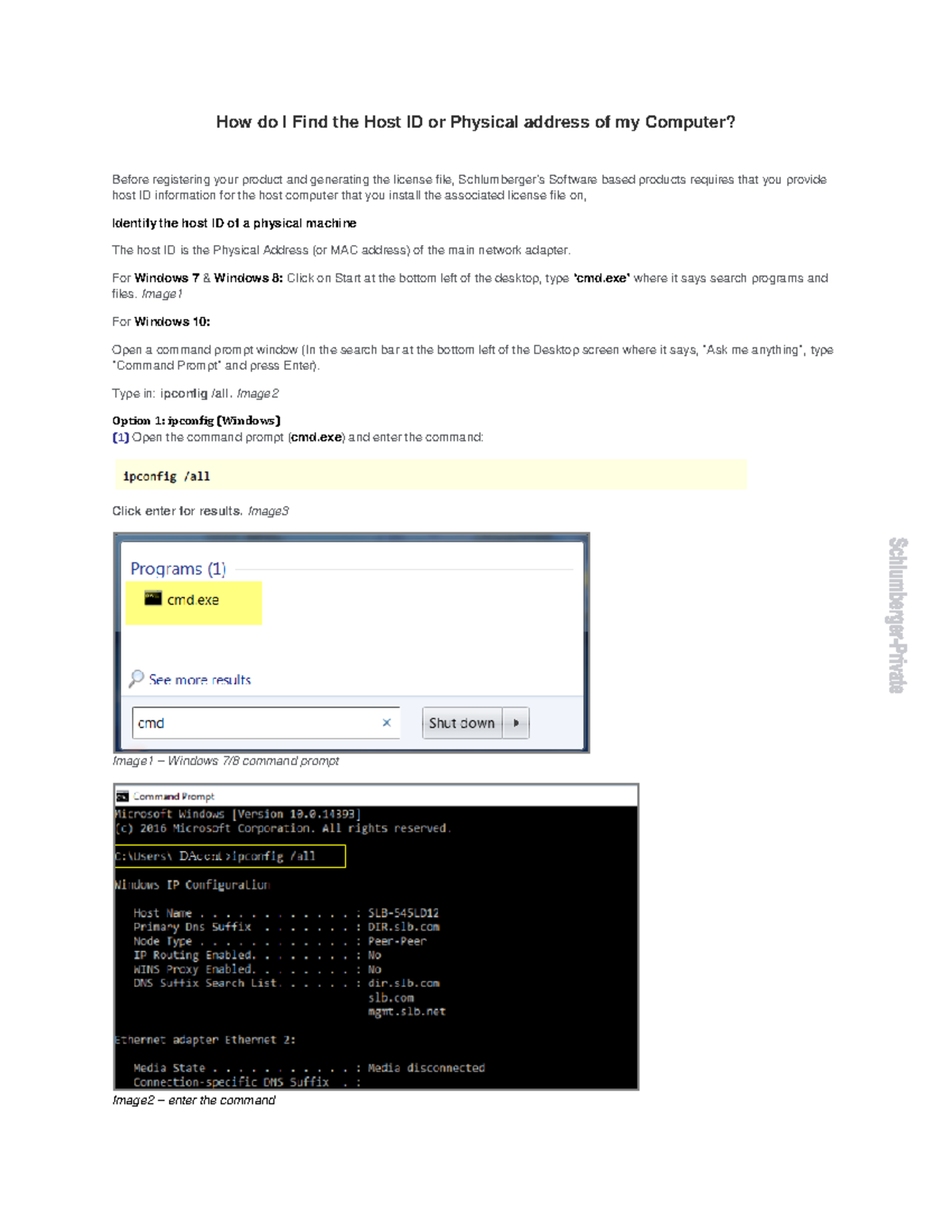 How do I Find the Host ID . How do I Find the Host ID or