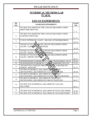 Third semester BBA Basic Numerical Methods question paper 2022 - Studocu