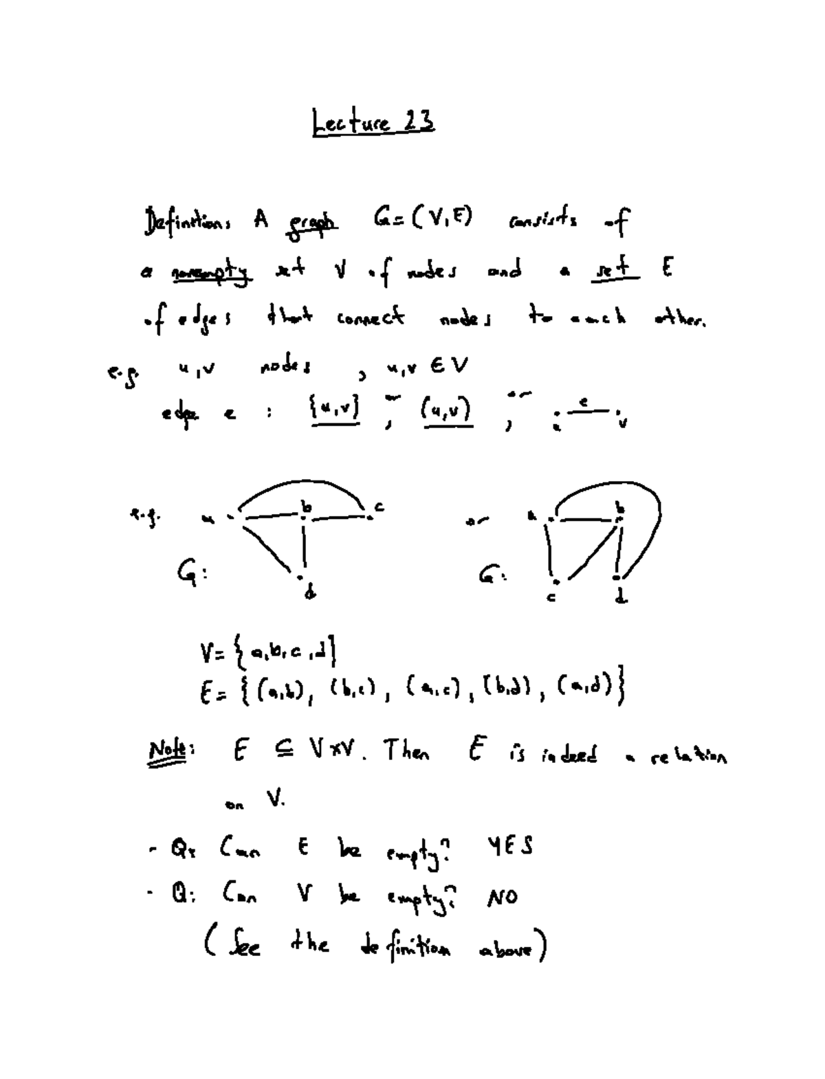Lecture 23 note cs 3305 studocu