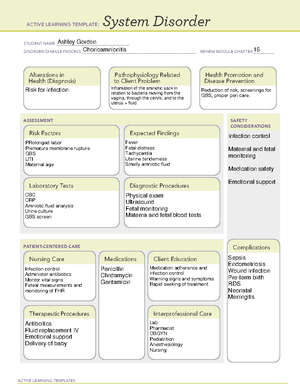 ATI template somatic symptom disorder - ACTIVE LEARNING TEMPLATES ...