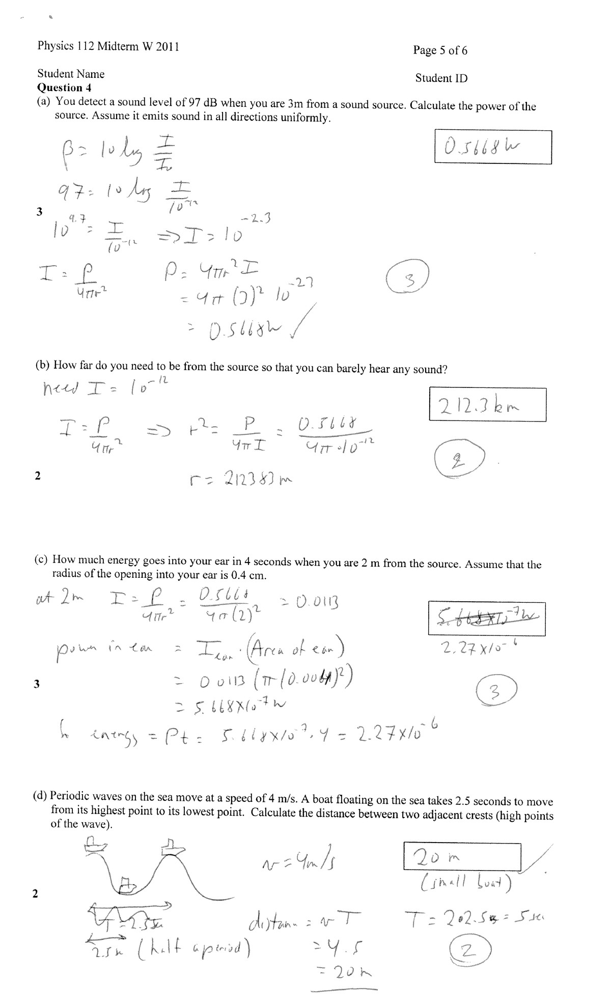 Self marked assignment 2 solution - Phys 112 - Studocu