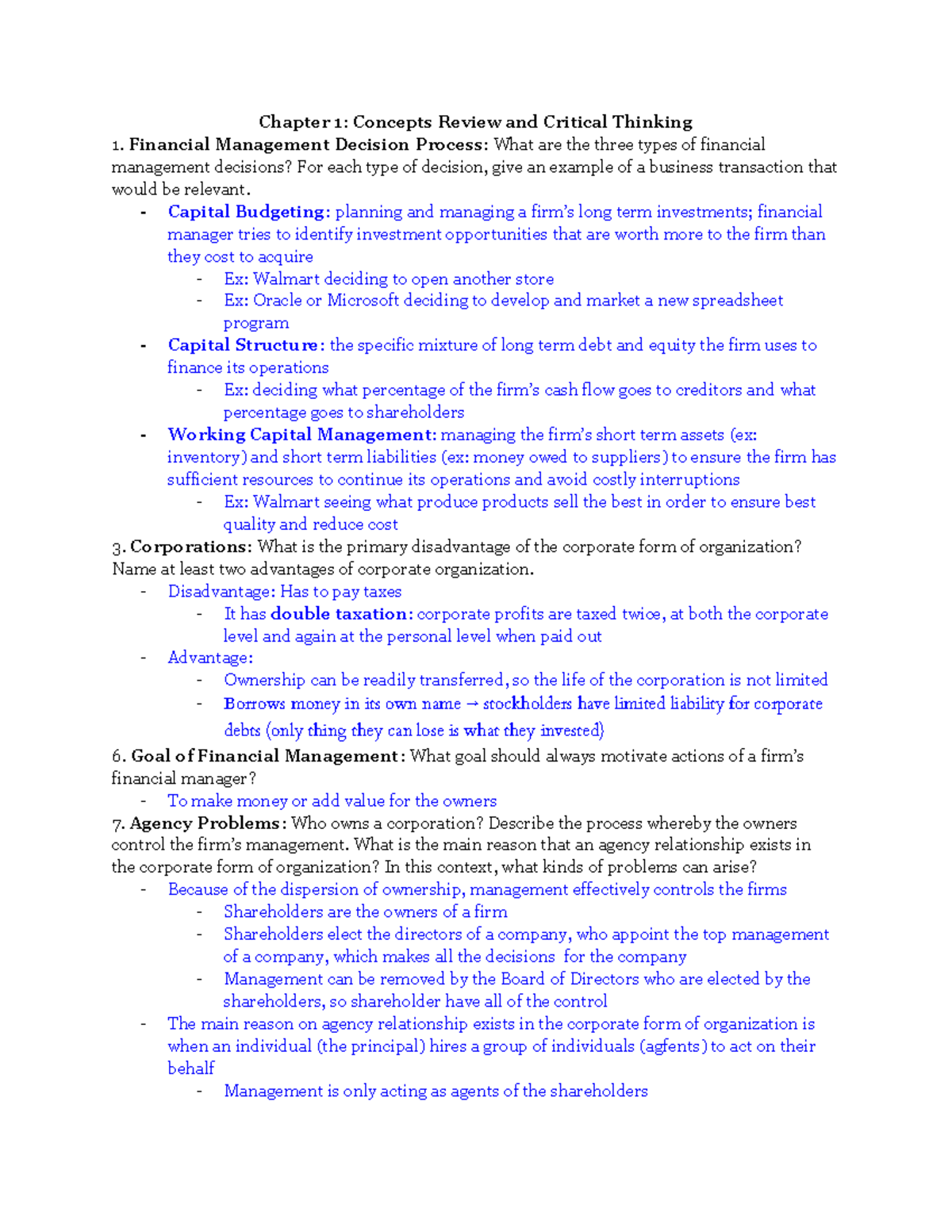 critical thinking chapter 1 quiz