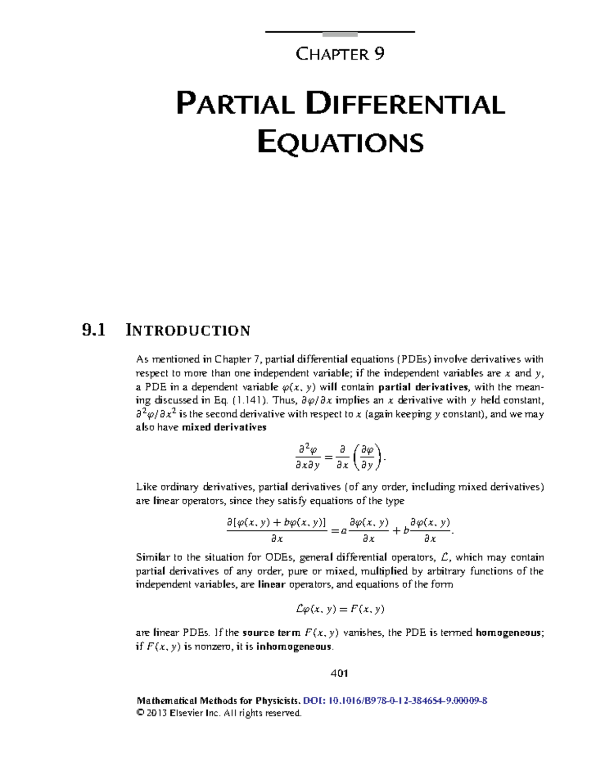 Chapter 9 Partial Differential Equations 13 Studocu