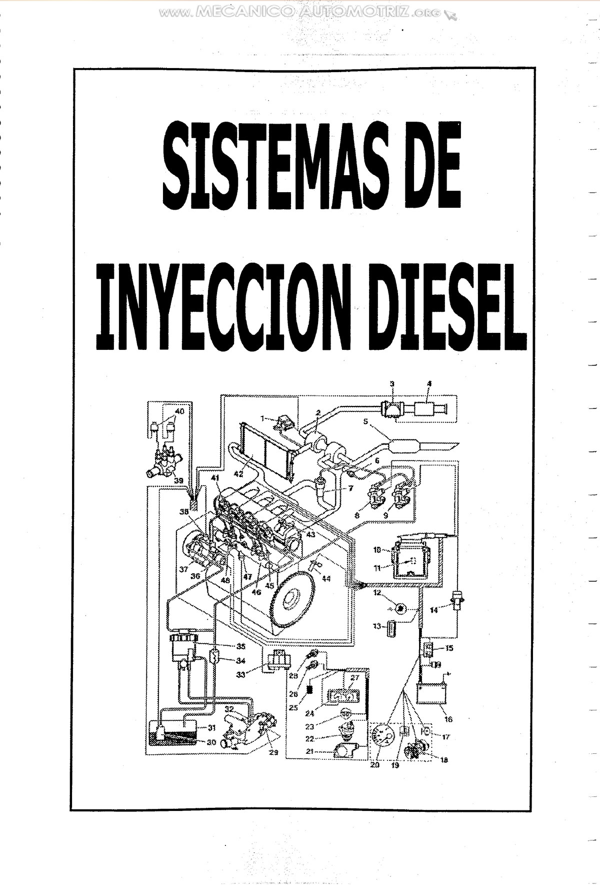 Manual Sistemas Inyeccion Motores Diesel Circuito Alimentacion ...