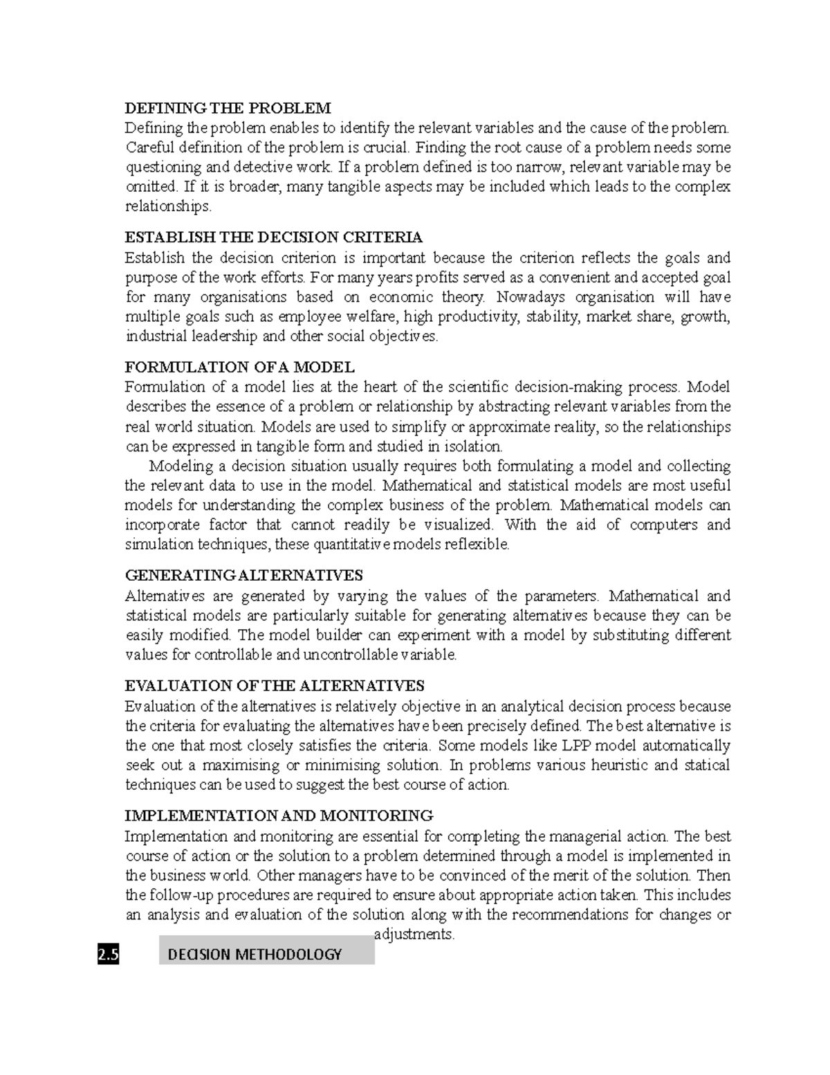 Defining THE Problem - DEFINING THE PROBLEM Defining the problem ...