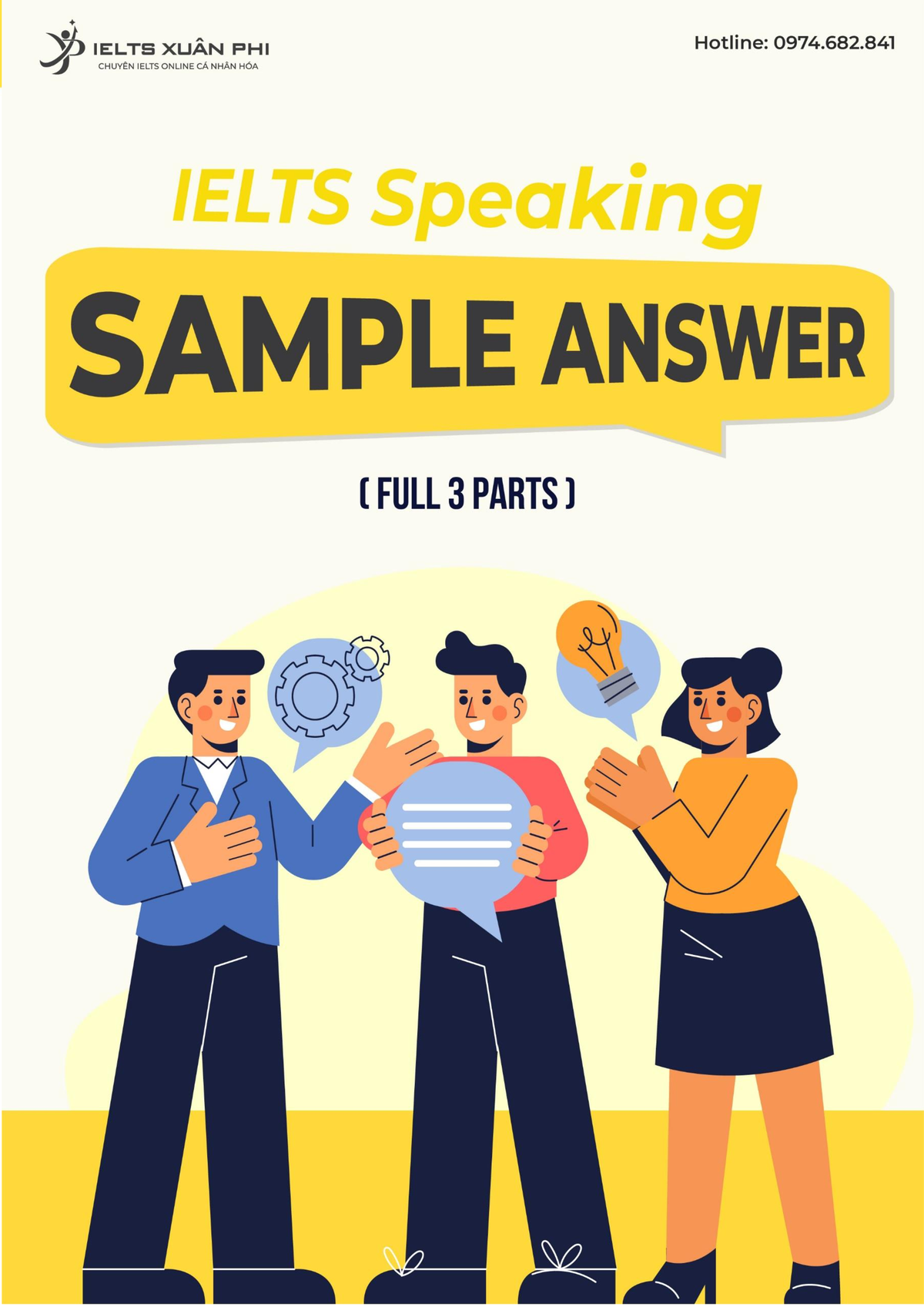 Ielts Speaking Sample Answers Full Parts Table Of Contents H Ng D N S D Ng T I Li U