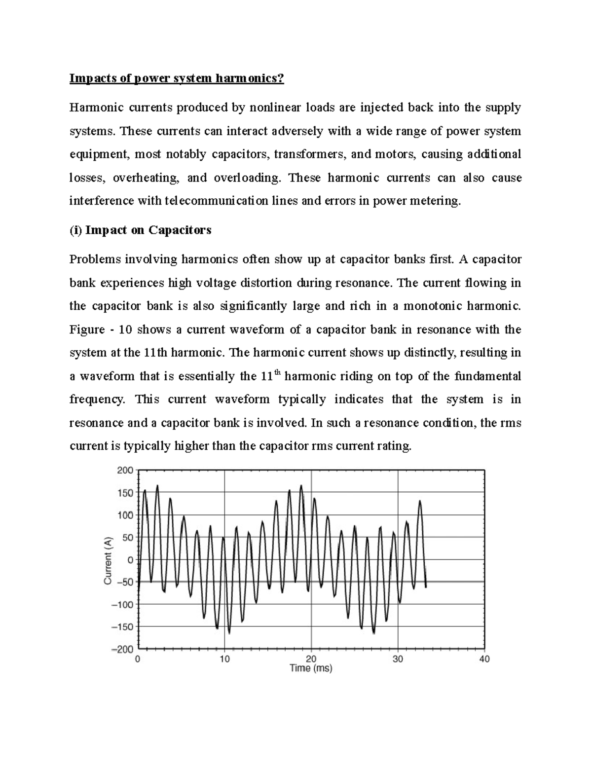 Impacts of harmonics on Power Systems - Impacts of power system ...