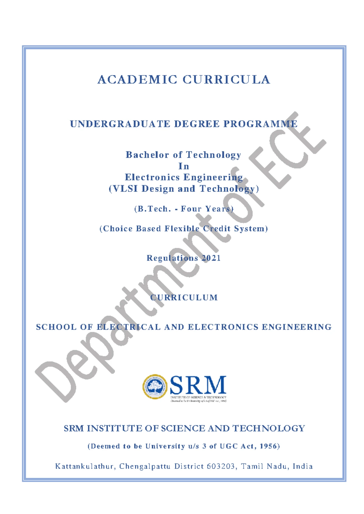 FT2 VLSI-Set A-Key - Ct Question Paper - SRM Institute of Science and ...