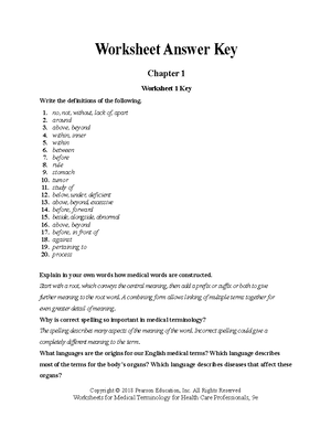 Chapter 12 Worksheet Key - Chapter 12 Worksheet 1 Key Fill in the Blank ...