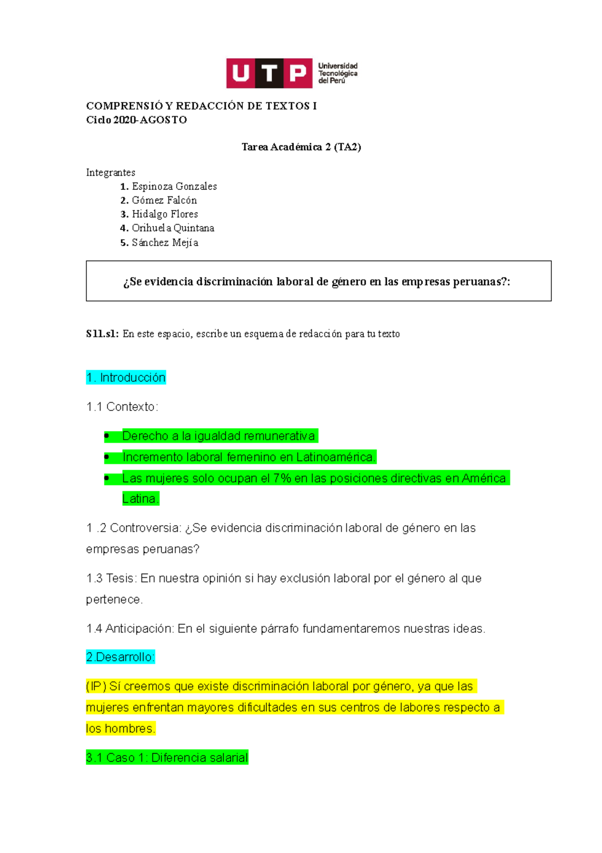 Esquema Generalizacion Y Definicion Comprensión Y Redacción De Textos ...